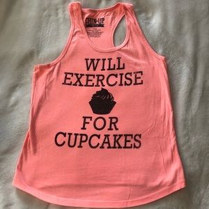 Will Exercise For Cupcakes Tank from JCPenney
